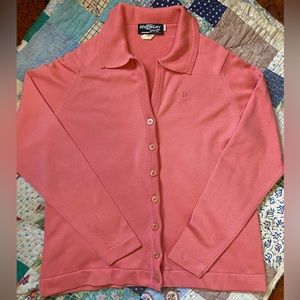 Givenchy Sport Peach Cardigan